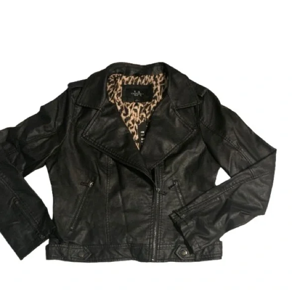 NWT_ Women's Leather Jacket __NWT - Picture 3 of 15
